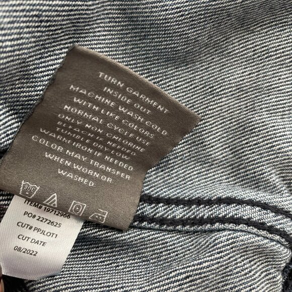 Torrid Feel The Fit Womens Blue Long Sleeve Pocket Denim Chore Jacket Size US 3X - Picture 4 of 8